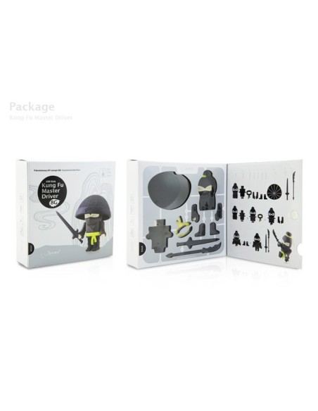 Bone DR12021-8BK - Memoria USB (8 GB), diseño de Kung Fu: Kiwiku.com: Informática