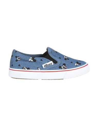 Zapatilla loneta vulcanizada mickey, Color Perla 2300003696 kiwiku.com