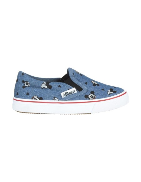 Zapatilla loneta vulcanizada mickey, Color Perla 2300003696 kiwiku.com