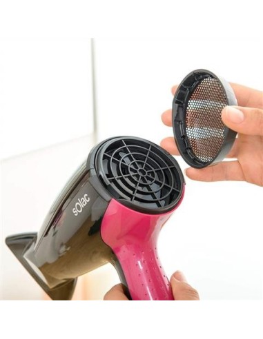 Solac SH7090 Fast Dry - Secador ultra rápido, 2400 EcoW potencia 2000W S90005100 kiwiku.com