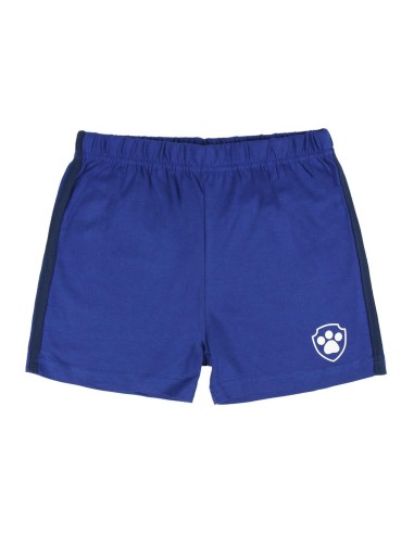 Pijama corto algodón paw patrol, Color Azul 2200003454 kiwiku.com