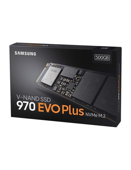 Disco duro SSD Samsung 970 EVO Plus 500GB NVMe M.2 MZ-V7S500BW kiwiku.com