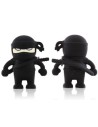 Memoria usb 2.0 - Silver ht - 8gb - BL- Diseño ninja - color negro - 111781240104.