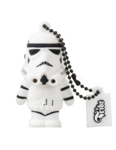 Tribe Star Wars - Memoria USB Flash Drive 2.0 de 8 GB con llavero, diseño Stormtrooper: Kiwiku.com: Informática