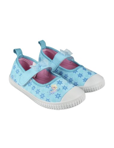 Zapatilla loneta baja frozen, Color Azul Turquesa 2300002887 kiwiku.com