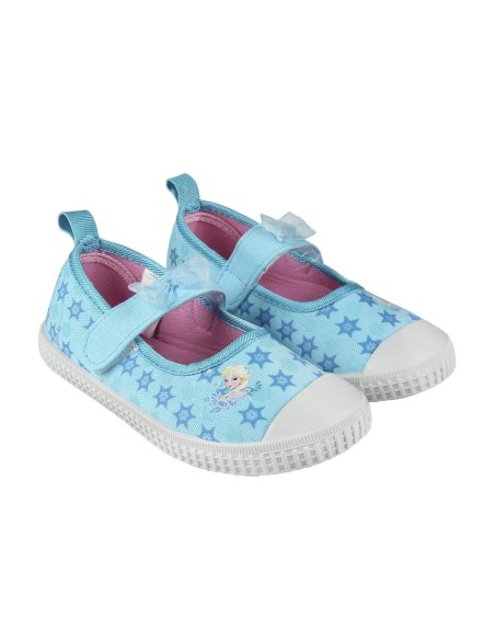 Zapatilla loneta baja frozen, Color Azul Turquesa 2300002887 kiwiku.com