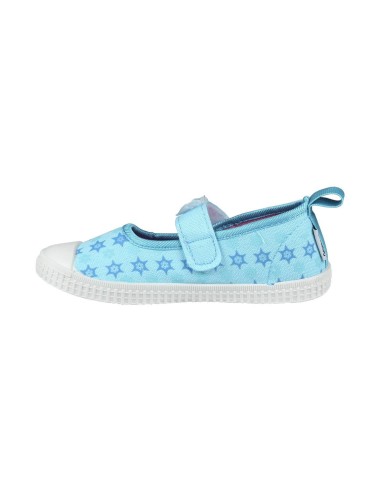 Zapatilla loneta baja frozen, Color Azul Turquesa 2300002887 kiwiku.com
