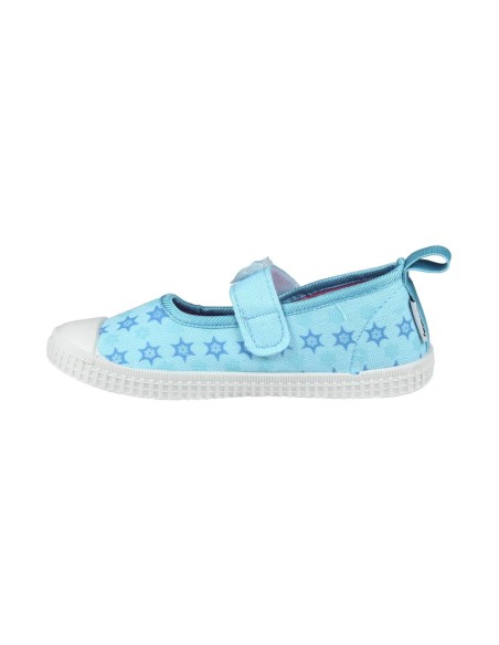 Zapatilla loneta baja frozen, Color Azul Turquesa 2300002887 kiwiku.com