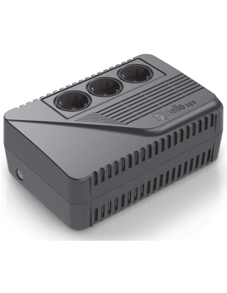 Sai offline riello iplug se 600 - 600va - 3 tomas schuko - tamaño compacto - reinicio automático IPGSE kiwiku.com