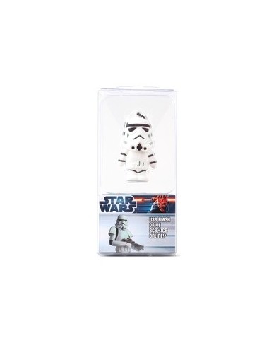 Tribe Star Wars - Memoria USB Flash Drive 2.0 de 8 GB con llavero, diseño Stormtrooper: Kiwiku.com: Informática