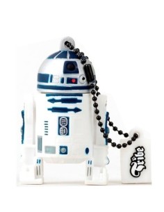 Tribe Star Wars Pendrive - Memoria USB Flash Drive 2.0, de goma, de 8 GB con llavero, diseño R2D2: Kiwiku.com: Informática