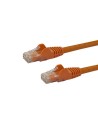 Cable de red Ethernet Conexión Cat 6 rj45 2M - Color Naranja