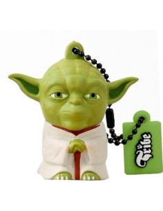 Tribe Star Wars - Memoria USB Flash Drive 2.0 de 8 GB con llavero, diseño Yoda: Kiwiku.com: Informática