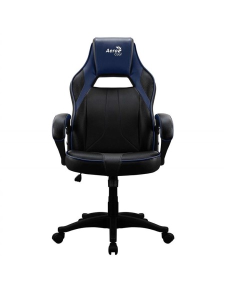 Silla gamer aerocool ac40 air negra y azul diseo en fibra de carbono kiwiku.com