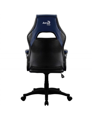 Silla gamer aerocool ac40 air negra y azul diseo en fibra de carbono kiwiku.com