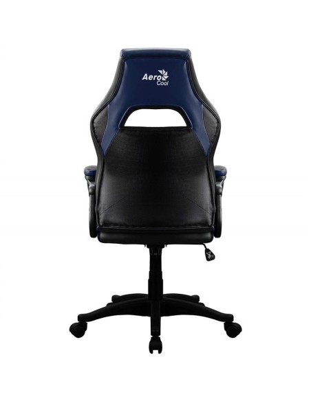 Silla gamer aerocool ac40 air negra y azul diseo en fibra de carbono kiwiku.com