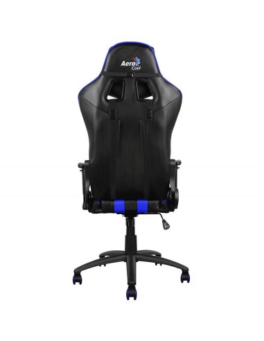 Silla gamer aerocool ac120bb color negro asiento reclinable 180º brazos regulables  kiwiku.com