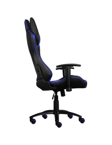 Silla gamer aerocool ac120bb color negro asiento reclinable 180º brazos regulables  kiwiku.com
