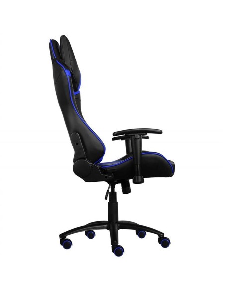 Silla gamer aerocool ac120bb color negro asiento reclinable 180º brazos regulables  kiwiku.com