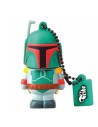 Memoria usb 2.0 - Silver ht - 8gb - Diseño Star Wars - Boba Fett -111750540108.