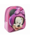 Mochila infantil 3d mickey roadster minnie, Color Rosa