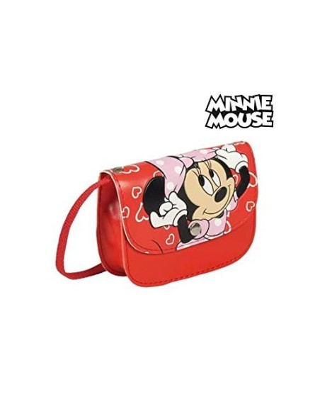 Bolso bandolera minnie , Color Rojo, Talla 130 X 100 X 40 MM 2100001222 kiwiku.com