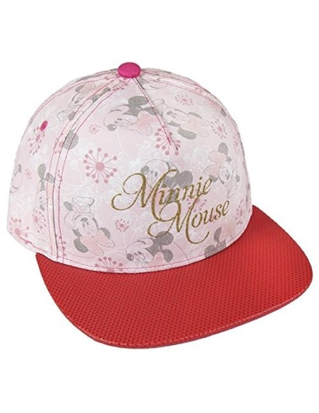 Gorra visera plana minnie, Color Gris, Talla 56CM 2200002044 kiwiku.com
