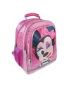 Mochila escolar premium minnie, Color Rosa