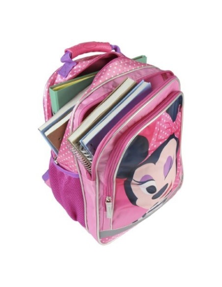 Mochila escolar premium minnie, Color Rosa 2100002257 kiwiku.com