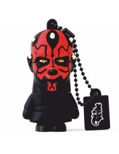 Tribe Star Wars - Memoria USB Flash Drive 2.0 de 8 GB con llavero, diseño Darth Maul: Kiwiku.com: Informática