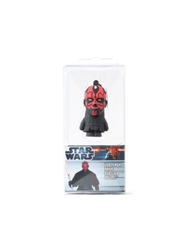 Tribe Star Wars - Memoria USB Flash Drive 2.0 de 8 GB con llavero, diseño Darth Maul: Kiwiku.com: Informática