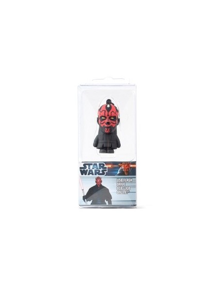 Tribe Star Wars - Memoria USB Flash Drive 2.0 de 8 GB con llavero, diseño Darth Maul: Kiwiku.com: Informática
