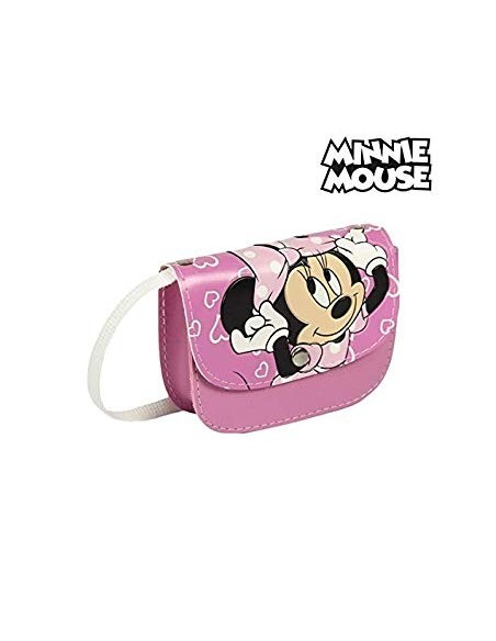 Bolso bandolera minnie , Color Rosa, Talla 130 X 100 X 40 MM 2100001223 kiwiku.com