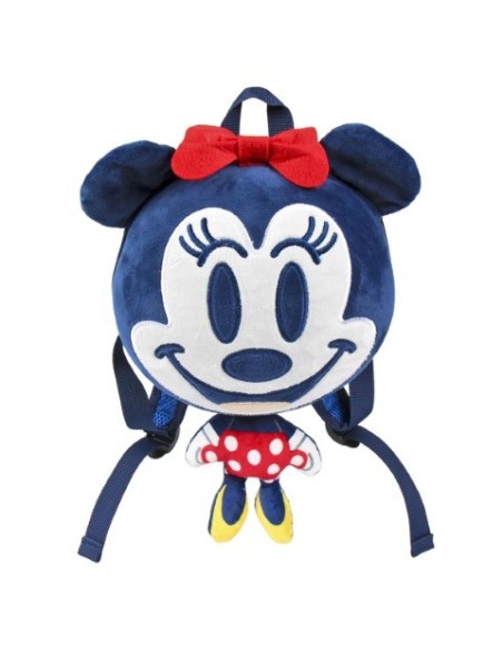 Mochila guarderia 3d minnie, Color Azul Marino 2100002447 kiwiku.com