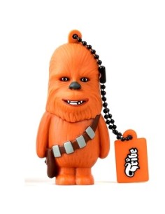 Tribe Star Wars - Memoria USB Flash Drive 2.0 de 8 GB con llavero, diseño Chewbacca: Kiwiku.com: Informática