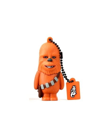 Tribe Star Wars - Memoria USB Flash Drive 2.0 de 8 GB con llavero, diseño Chewbacca: Kiwiku.com: Informática