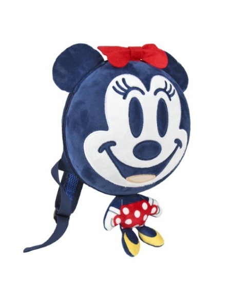 Mochila guarderia 3d minnie, Color Azul Marino 2100002447 kiwiku.com