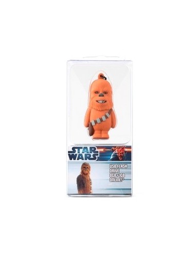 Tribe Star Wars - Memoria USB Flash Drive 2.0 de 8 GB con llavero, diseño Chewbacca: Kiwiku.com: Informática