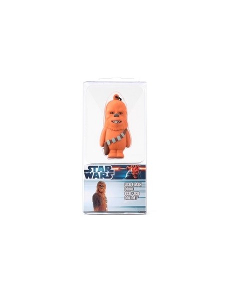 Tribe Star Wars - Memoria USB Flash Drive 2.0 de 8 GB con llavero, diseño Chewbacca: Kiwiku.com: Informática