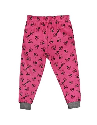 Pijama largo algodÓn premium minnie, Color Rosa, Talla 6 AÑOS 2200002306_T06A-C07 kiwiku.com