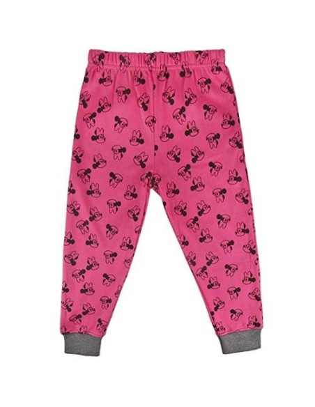 Pijama largo algodÓn premium minnie, Color Rosa, Talla 6 AÑOS 2200002306_T06A-C07 kiwiku.com