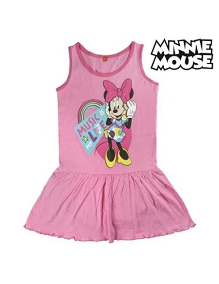Vestido minnie, Color Rosa, Talla 3 AÑOS 2200002666_T03A-C07 kiwiku.com