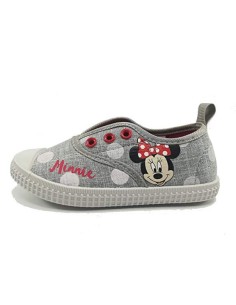 Zapatilla loneta baja minnie , Color Gris, Talla T029 2300002890_T029-C13 kiwiku.com