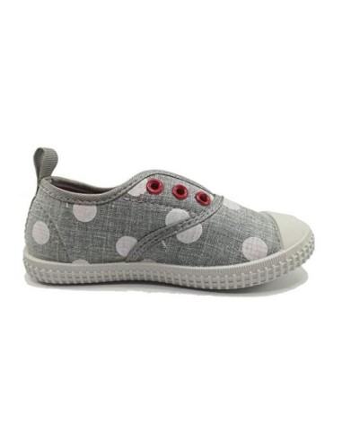 Zapatilla loneta baja minnie , Color Gris, Talla T029 2300002890_T029-C13 kiwiku.com