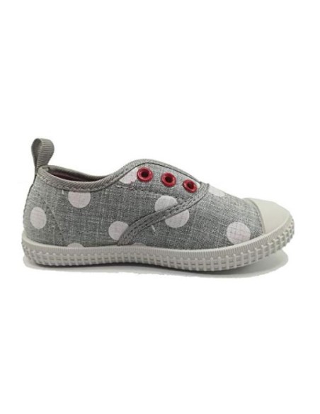 Zapatilla loneta baja minnie , Color Gris, Talla T029 2300002890_T029-C13 kiwiku.com