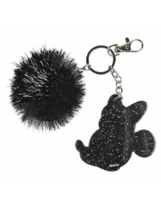 Oferta - Cerda 2600000239 Llavero acrilico pompom minnie Negro 2