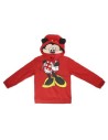 Sudadera con capucha minnie, Color Rojo - 2200003006