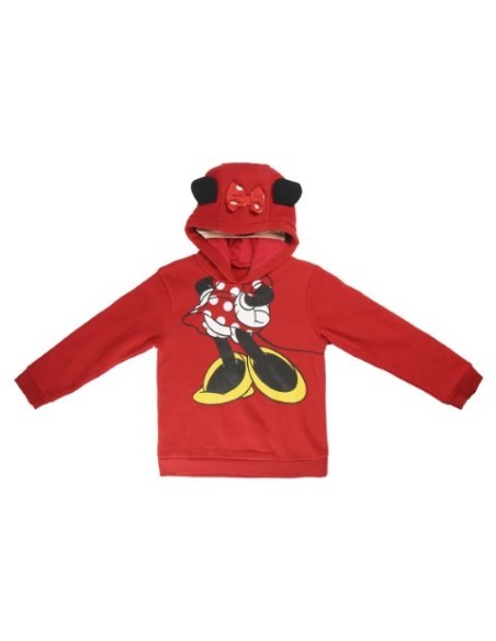 Sudadera con capucha minnie, Color Rojo 2200003006 kiwiku.com