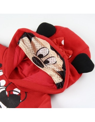 Sudadera con capucha minnie, Color Rojo 2200003006 kiwiku.com