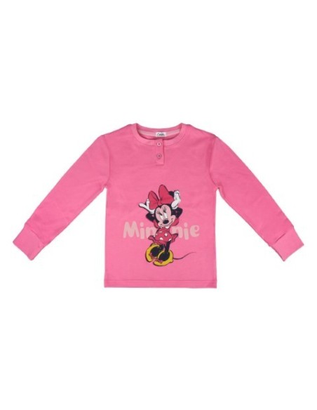 Pijama largo algodÓn premium minnie, Color Rosa, 2200003114 kiwiku.com